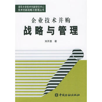 企業(yè)技術(shù)并購戰(zhàn)略與管理 企業(yè)技術(shù)并購戰(zhàn)略與管理