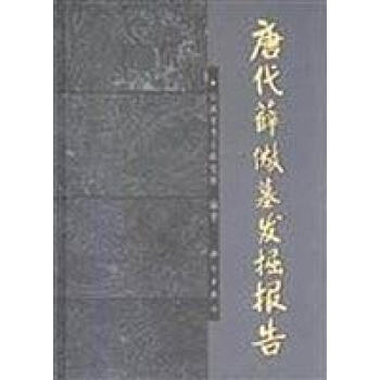 唐代薛儆墓發掘報告 唐代薛儆墓發掘報告