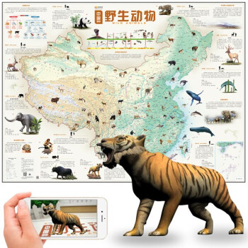 中國地圖-野生動物 中國地圖-野生動物