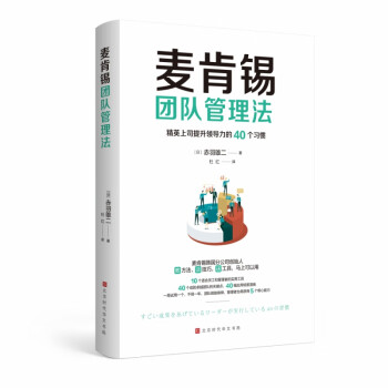 麥肯錫團隊管理法 麥肯錫團隊管理法
