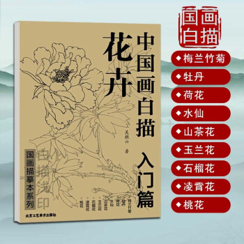中國畫白描-花卉 中國畫白描-花卉