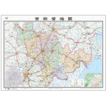 吉林省地圖 吉林省地圖