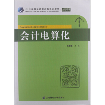 會計電算化 會計電算化