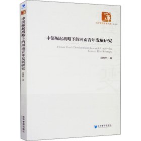 中部崛起戰略下的河南青年發展研究 中部崛起戰略下的河南青年發展研究
