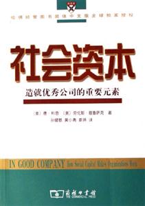 社會(huì)資本造就優(yōu)秀公司的重要元素 社會(huì)資本造就優(yōu)秀公司的重要元素
