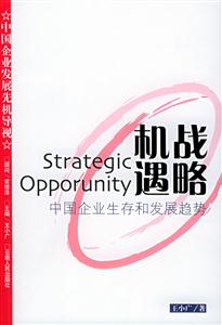 戰(zhàn)略機(jī)遇:中國企業(yè)生存和發(fā)展趨勢中國企業(yè)發(fā)展先機(jī)導(dǎo)視 戰(zhàn)略機(jī)遇:中國企業(yè)生存和發(fā)展趨勢中國企業(yè)發(fā)展先機(jī)導(dǎo)視