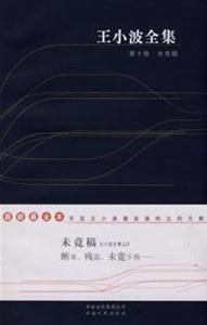 #王小波全集10未竟稿 #王小波全集10未竟稿