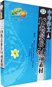 中考作文18熱點備份54項素材