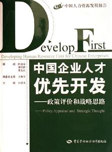 中國企業人才優先開發政策評價和戰略思路 中國企業人才優先開發政策評價和戰略思路