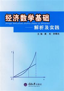 經濟數學基礎解析及實踐 經濟數學基礎解析及實踐