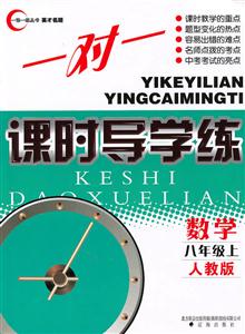 數學八年級上人教版一對一課時導學練 數學八年級上人教版一對一課時導學練