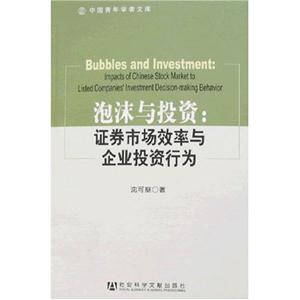 泡沫與投資證券市場(chǎng)效率與企業(yè)投資行為 泡沫與投資證券市場(chǎng)效率與企業(yè)投資行為