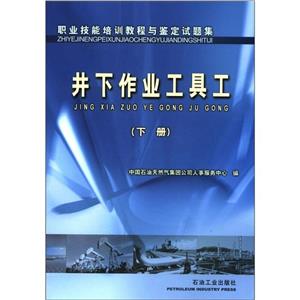 職業技能培訓教程與鑒定試題集:井下作業工具工:下冊 職業技能培訓教程與鑒定試題集:井下作業工具工:下冊