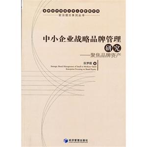 中小企業戰略品牌管理研究enterprisesfocusingonbrandequity 中小企業戰略品牌管理研究enterprisesfocusingonbrandequity