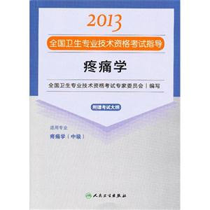 2013疼痛學(xué)應(yīng)試指導(dǎo)(衛(wèi)生考試) 2013疼痛學(xué)應(yīng)試指導(dǎo)(衛(wèi)生考試)
