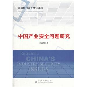 中國產(chǎn)業(yè)安全問題研究 中國產(chǎn)業(yè)安全問題研究