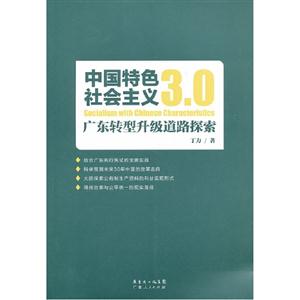 中國特色社會主義30廣東轉型升級道路探索 中國特色社會主義30廣東轉型升級道路探索